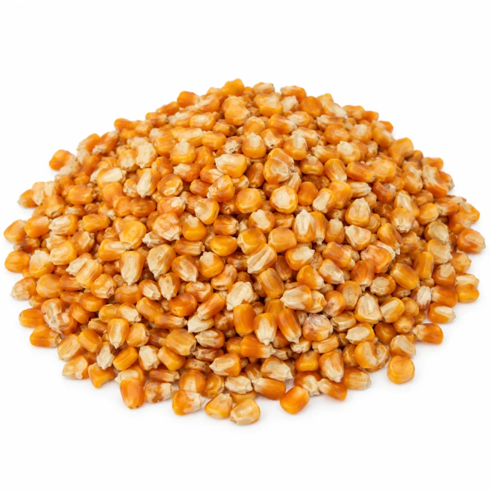 Maiz en grano crudo